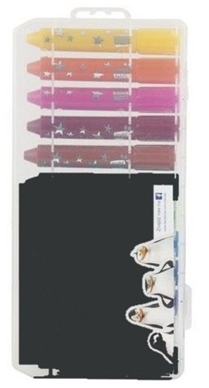 Изображение Paso 00-3006PO Penguins Set of 12 solid poster paints