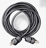 Picture of Patch cable DELTACO S/FTP Cat6a, 2m, IP68, PG13.5, black / SFTP-62AH-WP