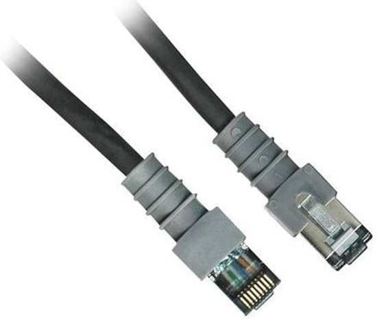 Изображение Patchsee Patchcord CAT6, FTP, 25m, czarny (PCI6-DPF/100)