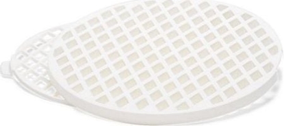 Picture of Patisse ksztat diamentu 30 cm tworzywo sztuczne biae 2-czciowe