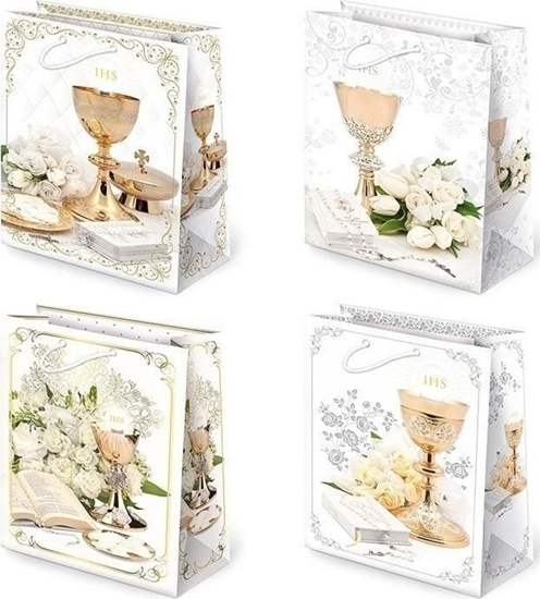 Picture of PAW S.C. Torba T-2L Komunia w. op.10szt MIX / 22,5x31,5x10,8cm