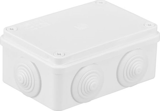 Изображение Pawbol sp. z o.o. Puszka n/t hermetyczna 120x80x50 6 dawików IP55 biaa S-BOX 206B