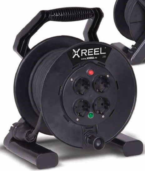 Picture of PCE Przeduacz bbnowy Xreel 4 gniazda 3 x 2,5mm IP20 20m (92501T48223)
