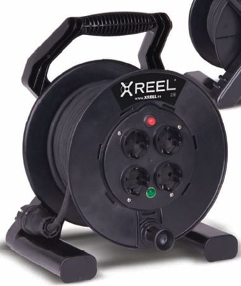 Picture of PCE Przeduacz bbnowy Xreel 4 gniazda 3 x 2,5mm IP20 30m (92501T48263)