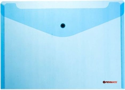Picture of Penmate Koperta na zatrzask A4 niebieska PP-231