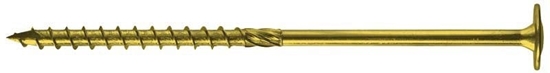 Изображение PGB Wkrt do drewna z konierzem na torx ocynkowany na óto 8x360mm T40 - PETTGK080360Z