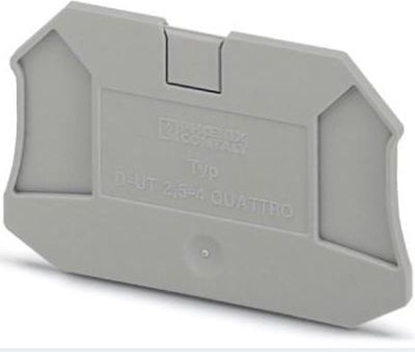 Picture of Phoenix Contact ciana kocowa 2,2x65,4x47,5mm szara D-UT 2,5/4-QUATTRO 50szt. (3047170)