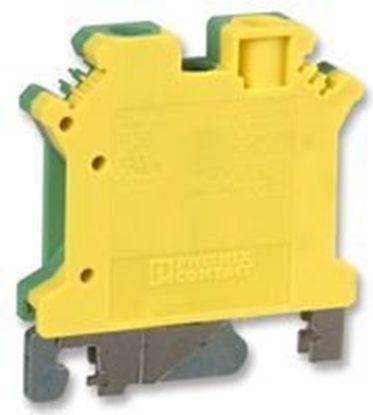 Picture of Phoenix Contact Zczka szynowa ochronna 0,2-10mm2 zielono-óta USLKG 6N EX (0442079)