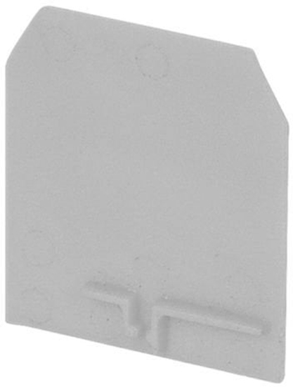 Picture of Pytka skrajna do zczek ZUG-G10 przegroda do zczek ZUG-G2,5 i ZUG-G4 szary PSU-10 A41-0208