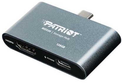 Picture of HUB USB Patriot PMD128GH013 1x USB-C PD 1x HDMI  + 3.2 Gen1 (PMD128GH013)