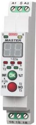 Изображение Pollin Czujnik zaniku, asymetrii i kolejnoci faz 2x1P 8A 250V TH35 (MKF-12PK)