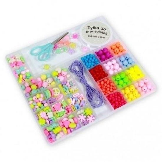 Изображение Polsirhurt Koraliki kolorowe z dodatkami 530el EDUKAMP