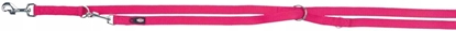 Picture of Premium, smycz regulowana, dla psa, tama, ró, XSS: 2.00 m/15 mm