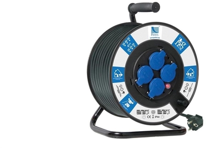 Picture of Przeduacz na bbnie PB H05RR F 3x1,5 - 30m, 4xGZ16A (250V) IP 44, B.1116-300G-30