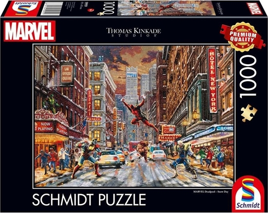 Изображение Puzzle PQ 1000 Thomas Kinkade Deadpool Marvel G3