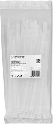 Изображение Qoltec Opaski zaciskowe Qoltec wielorazowe | 4.8*200mm