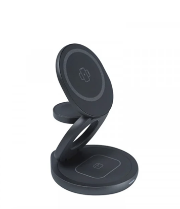 Attēls no Qualo QMLI-24-18 MagSafe Wireless Charger Station 3in1 24W