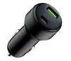 Изображение Qualo QRLS-AC-01-32 USB / USB-C Car charger 32W