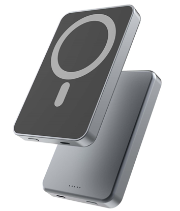 Attēls no Qualo QRPB‑20‑07 MagSafe Power Bank 5000 mAh / 20W / USB-C