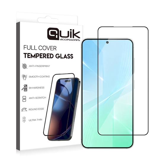 Picture of Quik Accessories Full Cover Tempered Glass for Samsung Galaxy S26