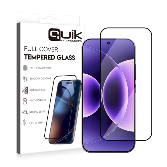 Picture of Quik Accessories Full Cover Tempered Glass for Xiaomi 17 Pro Max