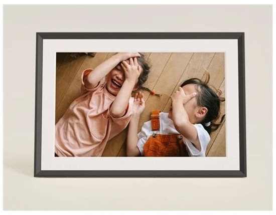 Изображение Ramka AURA Aura Frames Carver Mat - Cyfrowa ramka na zdjcia - 25.7 cm (10.1") - 1280 x 800 - gravel with white mat