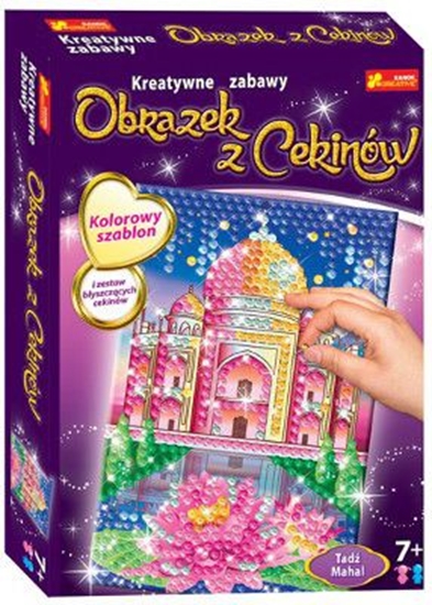 Picture of Ranok Cekinowy obrazek Tad Mahal - 15160260