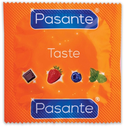 Picture of RDE Group LLP PASANTE_Taste Coloured & Flavouer Tasty Fun prezerwatywy smakowe 3szt