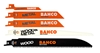 Picture of Reciprocating sawblades Sandflex bimetal set MIX  5 pcs for wood and metal