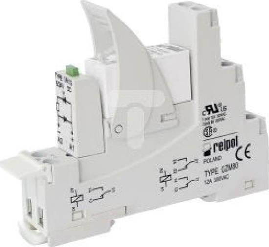 Picture of Relpol Przekanik interfejsowy 2P 8A 24V DC AgNi PI84-024DC-M41G-TS-2012 862104
