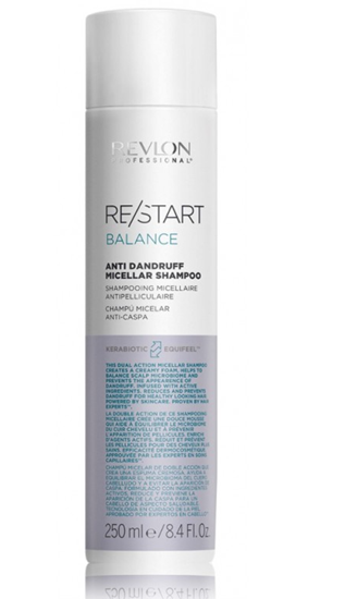 Изображение Revlon Professional Restart Balance Anti Dandruff Micellar Shampoo 250 ml