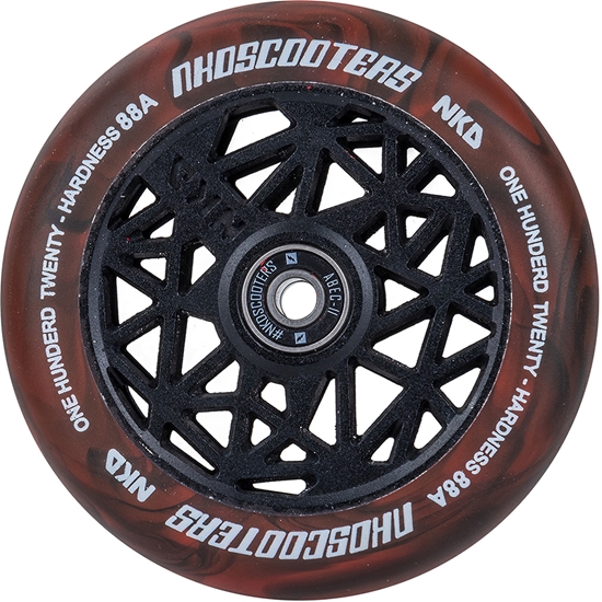 Picture of Ritenis NKD Black Widow Black Red Mix 120mm