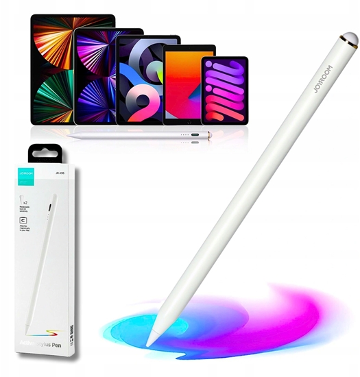 Picture of Rysik aktywny Joyroom JR-X9S stylus z 2 wymiennymi kocówkami - biay