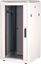 Attēls no Roline 19-inch Network Cabinet Pro 22 U, 600x600 WxD glass door grey