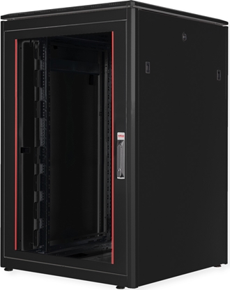Attēls no Roline 19-inch Network Cabinet Pro 22 U, 800x800 WxD glass door black