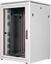 Picture of Roline 19-inch Network Cabinet Pro 22 U, 800x800 WxD glass door grey