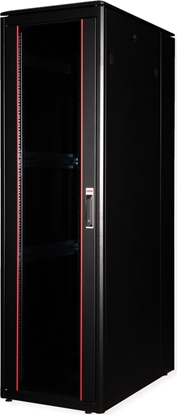 Attēls no Roline 19-inch Network Cabinet Pro 42 U, 600x1000 WxD glass door black