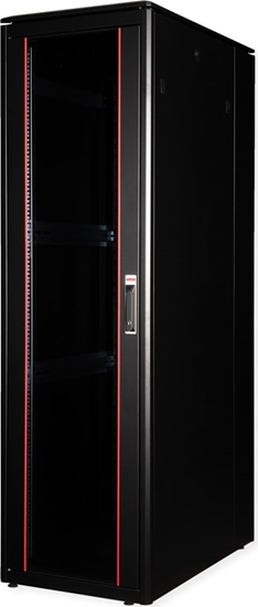Picture of Roline 19-inch Network Cabinet Pro 42 U, 600x1000 WxD glass door black