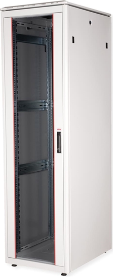 Picture of Roline 19-inch Network Cabinet Pro 42 U, 600x800 WxD glass door grey