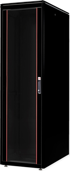 Picture of Roline 19-inch Network Cabinet Pro 47 U, 600x1000 WxD glass door black