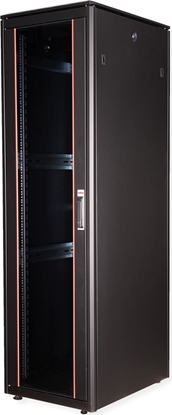 Attēls no Roline 19-inch Network Cabinet Pro 47 U, 600x800 WxD Glass door black
