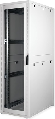 Attēls no Roline 19-inch server rack Pro 42 U, 600x1000 WxD grey Plexiglas