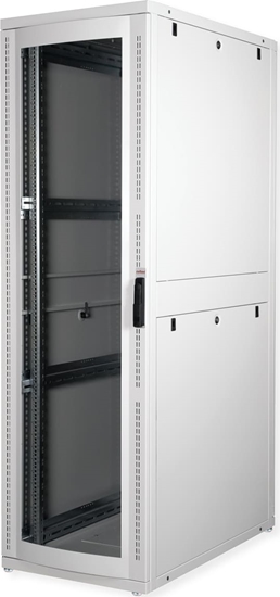 Picture of Roline 19-inch server rack Pro 42 U, 600x1000 WxD grey Plexiglas