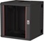 Attēls no Roline 19-inch wall-mounted housing Pro 12 U, 600x600 WxD two-piece swivelling black