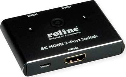 Attēls no Roline 8K HDMI Switch, 2-ways