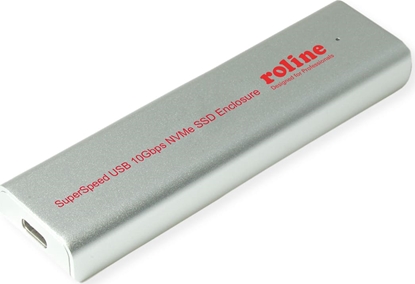 Attēls no Roline External Type M.2 NVMe SSD Enclosure with USB 3.2 Gen 2 Type C