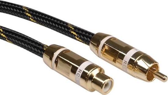 Picture of ROLINE GOLD Cinch Cable, simplex M/F, 10 m