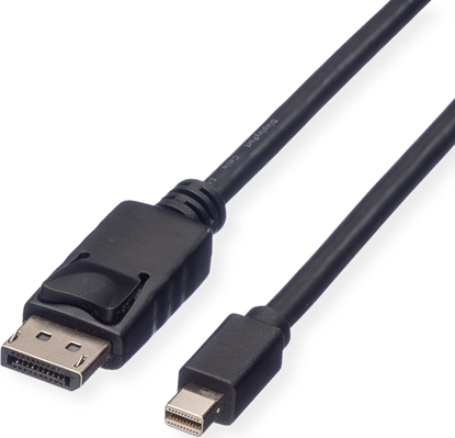 Picture of Roline Green DisplayPort Cable, DP - Mini DP, TPE, M/M, black, 1 m