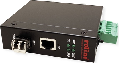 Изображение Roline Industrial Converter RJ-45, Fiber Optic 1000SX/LC