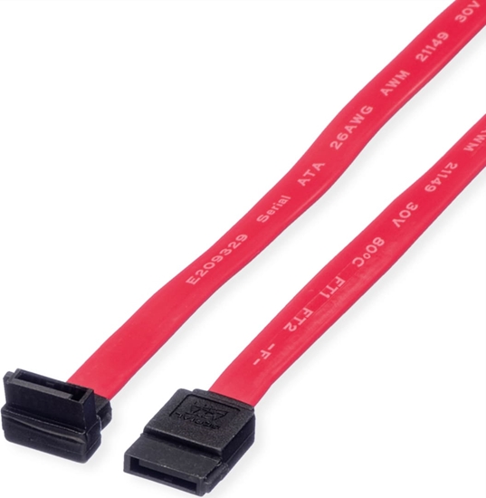 Изображение Roline Internal SATA 3.0 Gbit/s Cable, angled, 0.5 m